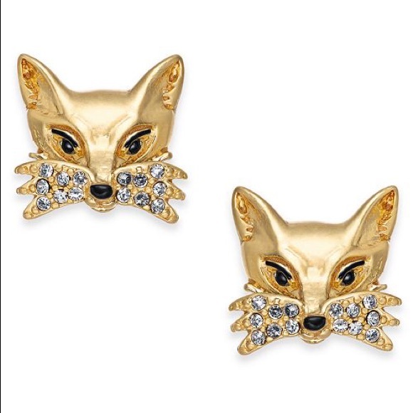 kate spade Jewelry - Kate Spade ♠️ Brand New! Gold Fox Stud Earrings
